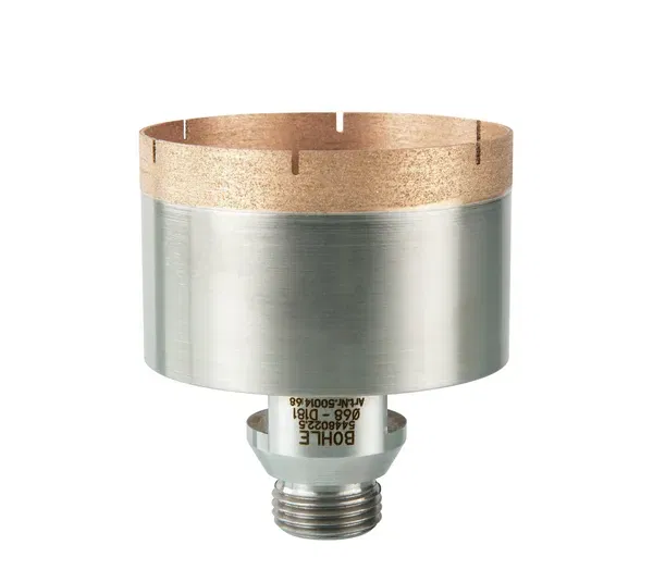 Industrial diamond hollow drill bits 