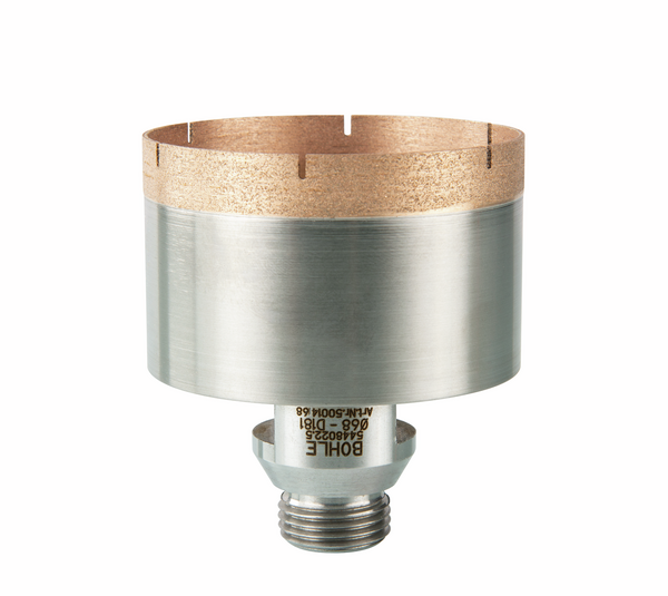 Industrial diamond hollow drill bits