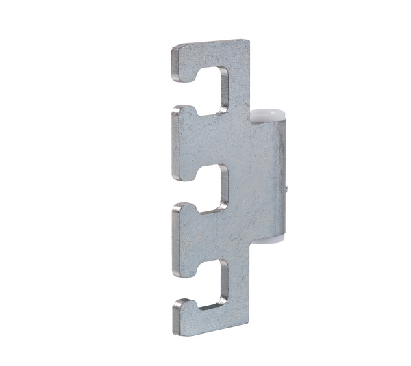 Frame pivot, 3-part glass door hinge