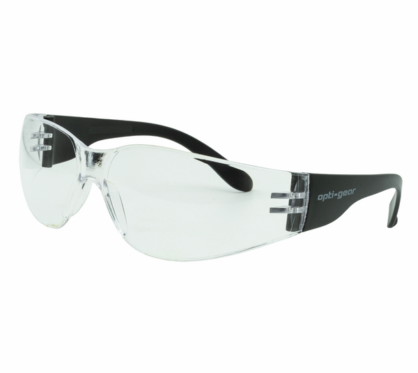 Safety glasses, clear opti sport