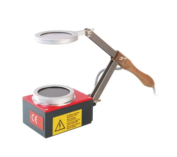 Détecteur de tension optique pour le verre