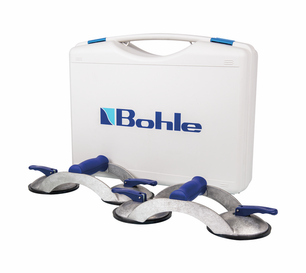 Veribor® Kit de ventosas con asa en cruz de aluminio