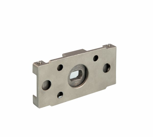 Alva self-closing patch fitting base plate