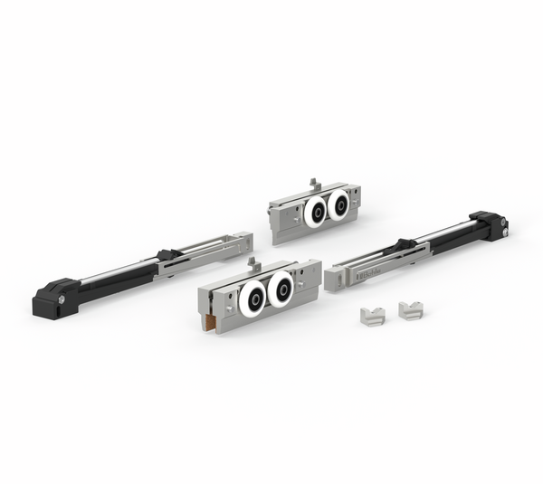 Set di carrelli MasterTrack® FT con serranda di chiusura a strappo