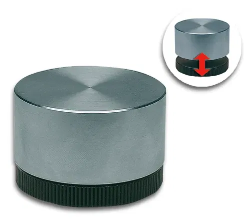 Möbelfuß, ø 60 x 40, höhenverstellbar