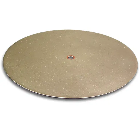 Diamond grinding wheel galvanically bonded