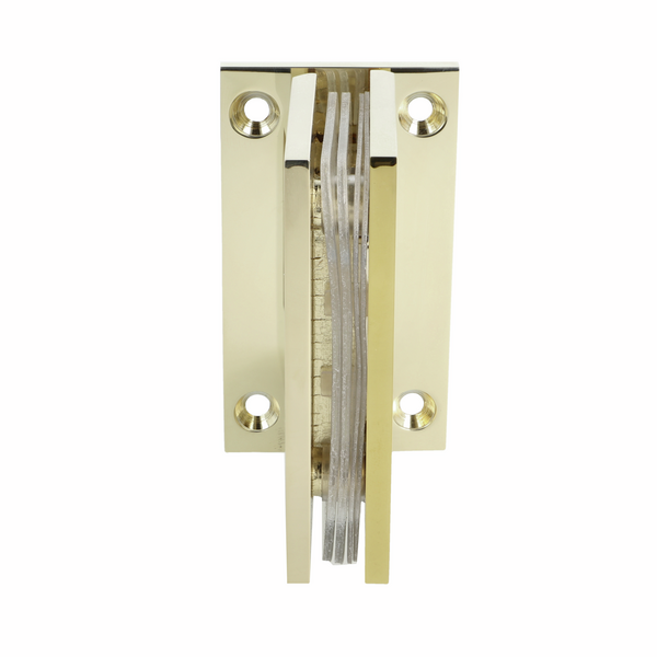 Bilbao brass shower door hinge