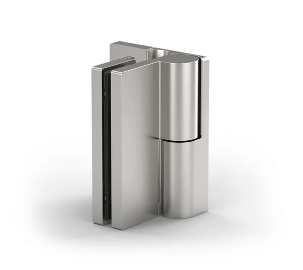 Arta shower door hinge, glass-wall 90°