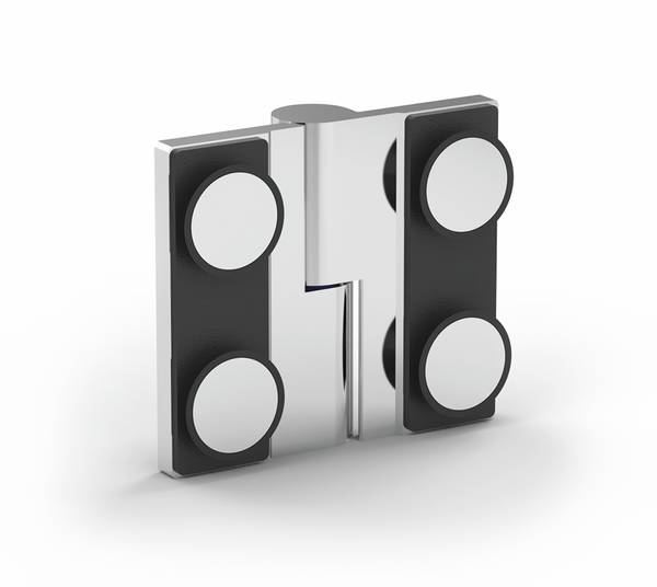 Shower door hinge Arta FM, glass-glass 135-180°