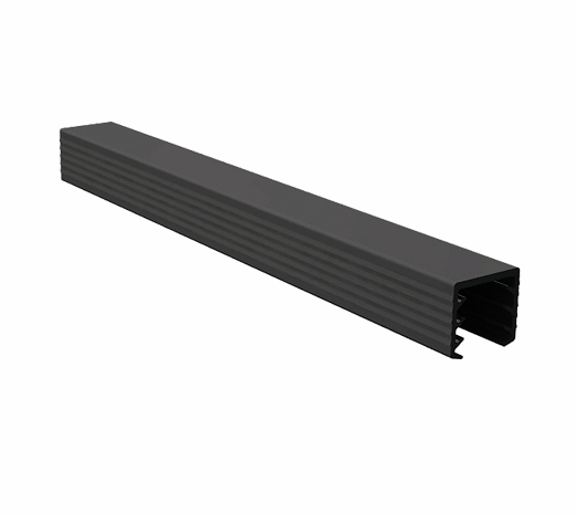 Rubber profile for handrail square 30 x 25 mm