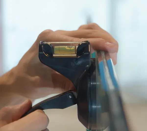 VetroLevel tapadókorong beépített vízmértékkel