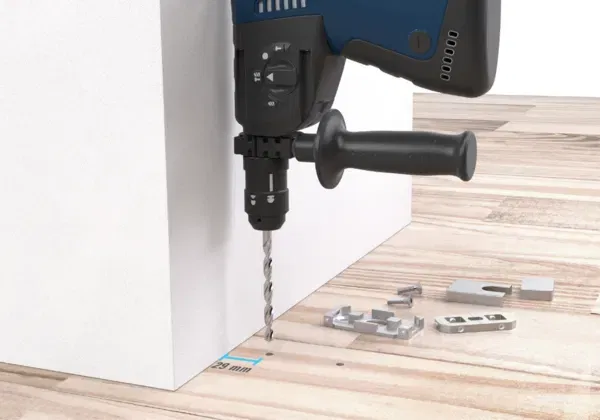 Set Alva selbstschließender Eckbeschlag EN 3