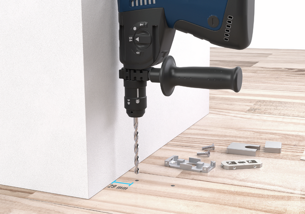 Alva, raccordo angolare autochiudente EN 3