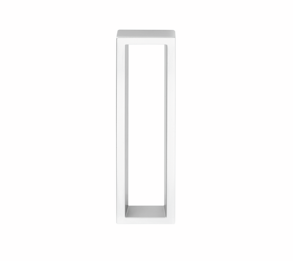Square flush handle, self-adhesive