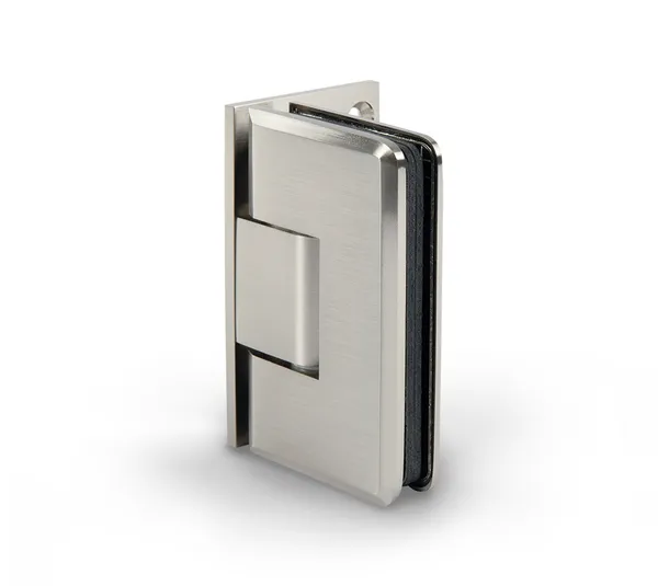 Barcelona Select shower door hinge, glass-wall 90°