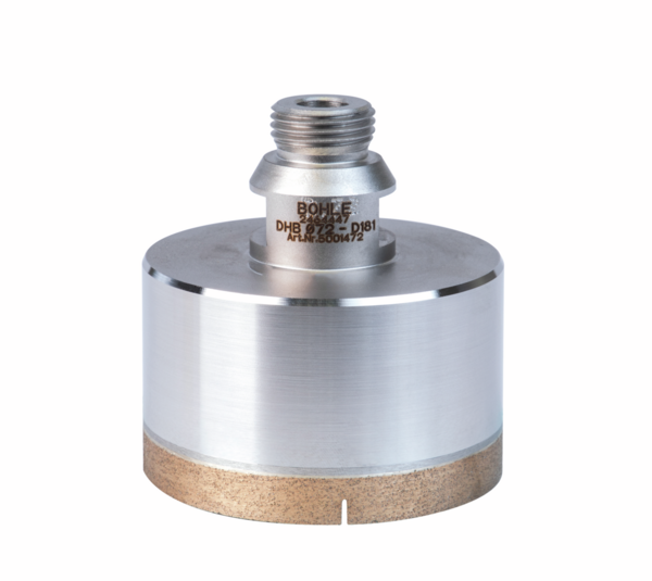 Industrial diamond hollow drill bits