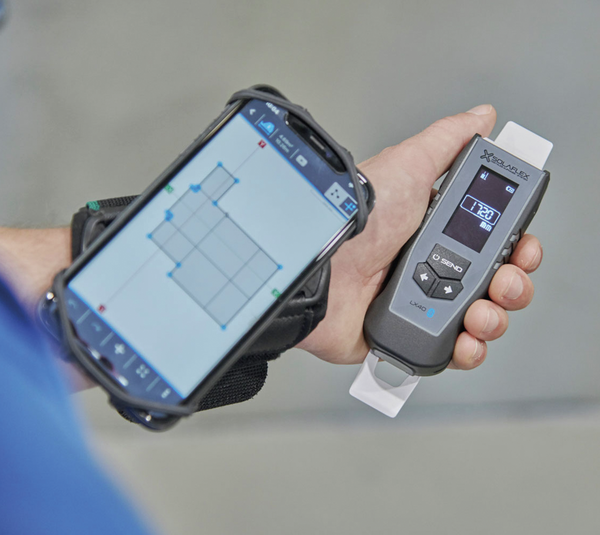 Laser distance meter measurement set Solaflex