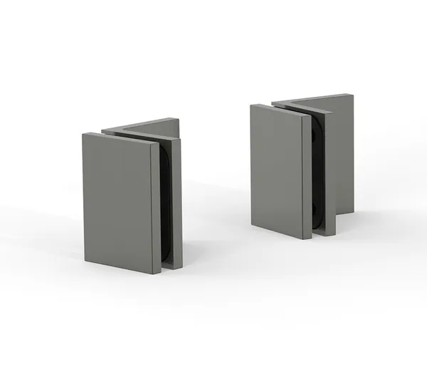 Angle connector Juna®, glass-wall 90°