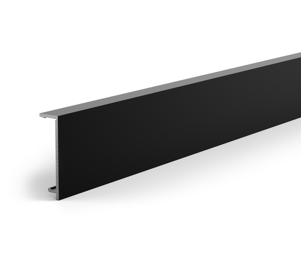 Perfil de sujeción del vidrio, perfil de cubierta