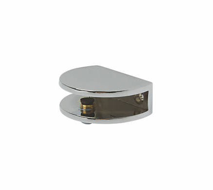 Glass Shelf Support D-Shape