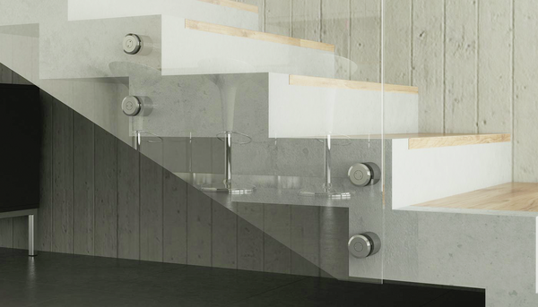 Fixation par point ø 40 mm, réglable