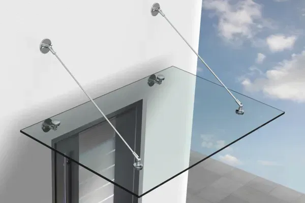 Canopy system with tie rods