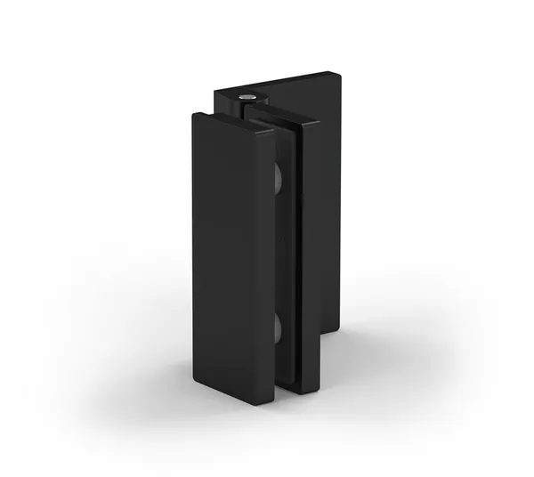 Madrid shower door hinge, glass-wall 90°, opening inwards