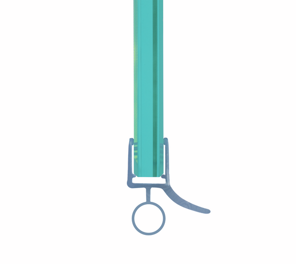 Shower door seal with water deflector and lower bellows