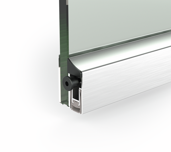 Drop-down seal, self-adhesive