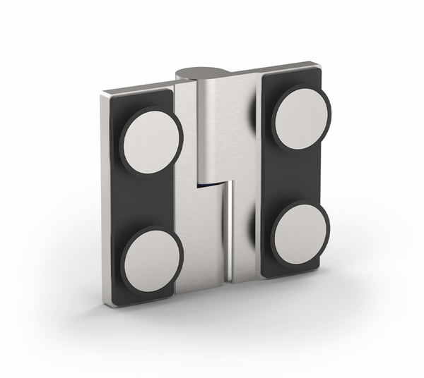 Shower door hinge Arta FM, glass-glass 135-180° 