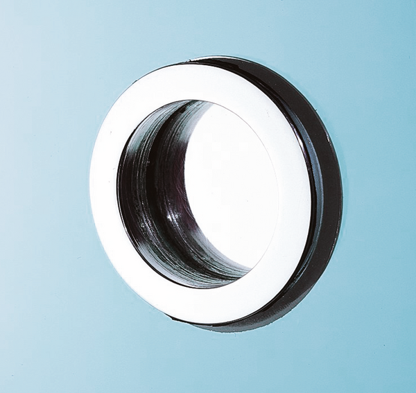 Finger pull, Round, 10 mm glass