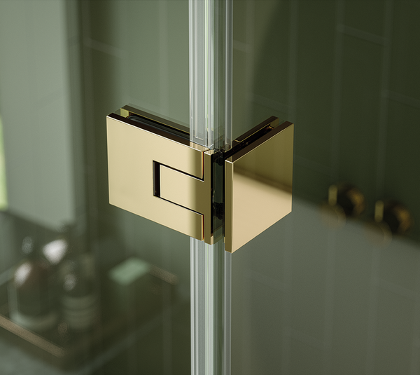 Bisagra para puerta de ducha Juna®, vidrio-pared 90°