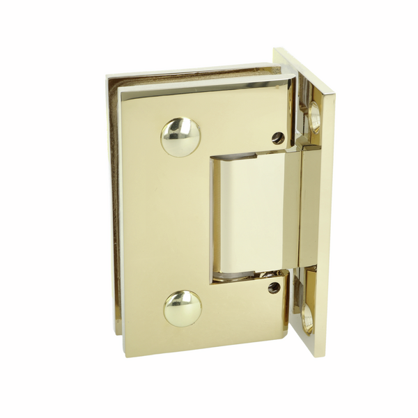 Bilbao brass shower door hinge