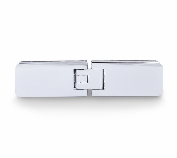 Paumelle de porte de douche Granada, verre-verre 180°