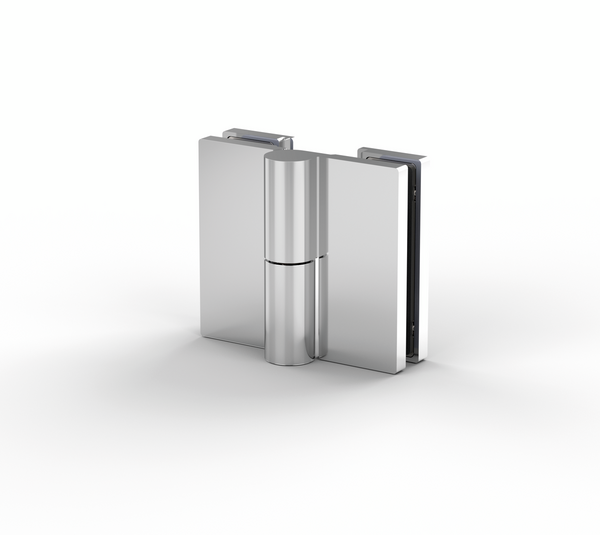Bisagra para puerta de ducha Arta, cristal-cristal 135° - 180°