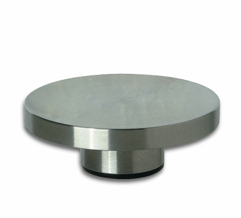 Möbelfuß ø 35 x 14 mm, Edelstahl