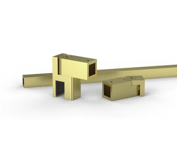 Reinforcement bar set Square 12, glass-wall