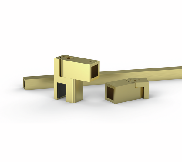 Reinforcement bar set Square 12, glass-wall