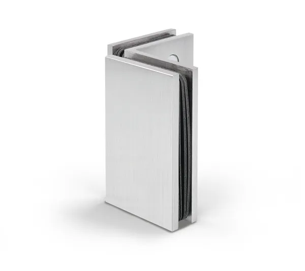 Bilbao angle connector, glass-glass 90°