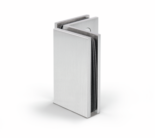 Connettore angolare Bilbao, vetro-vetro 90°