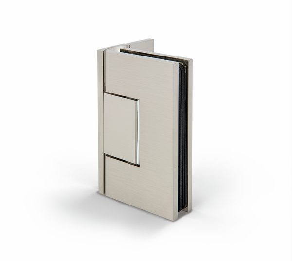 Bilbao Premium HD shower door hinge, glass-wall 90°
