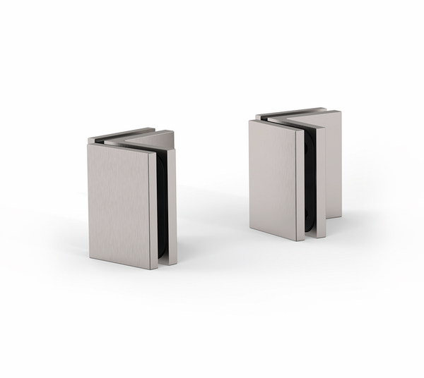 Conector angular Juna®, vidrio-vidrio 90°