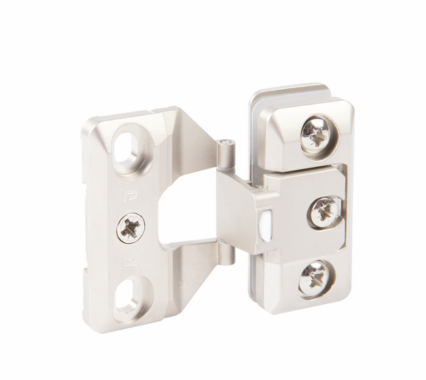 Vitreasy 003 Furniture hinge, glass-wood