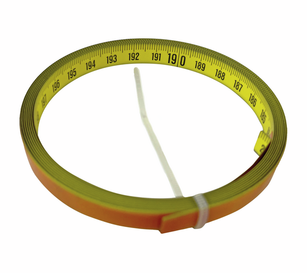 Skálával ellátott szalag, öntapadós PAM - külön, balról jobbra növekvő