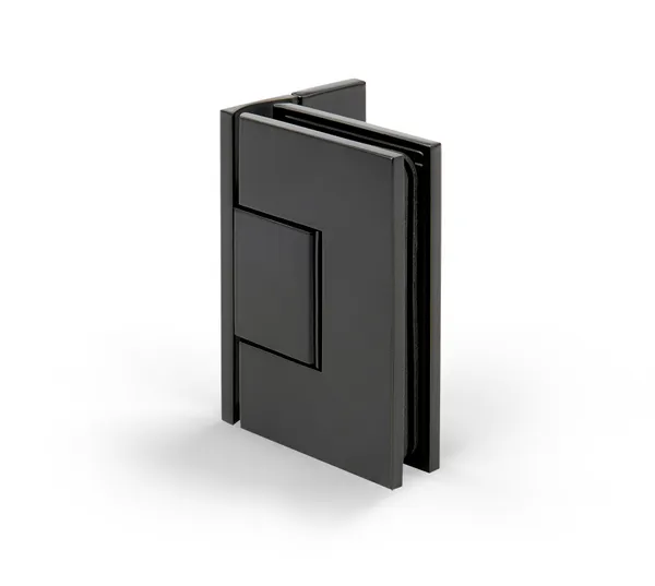 Bilbao Premium shower door hinge, glass-wall 90°