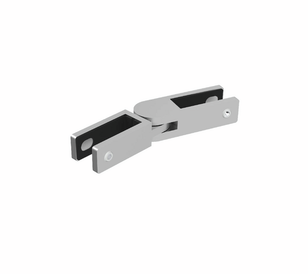 Connector glass-glass adjustable, for 16.76 - 19 mm