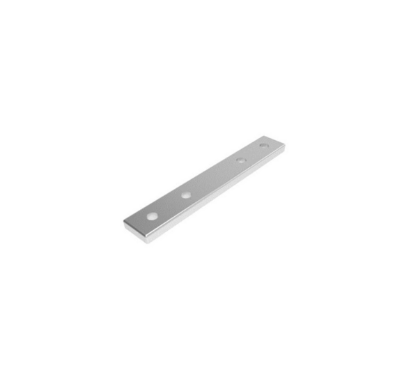 Connector ø 42.4 mm open, aluminium