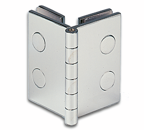 Vitreasy 008 Furniture hinge, glass-glass