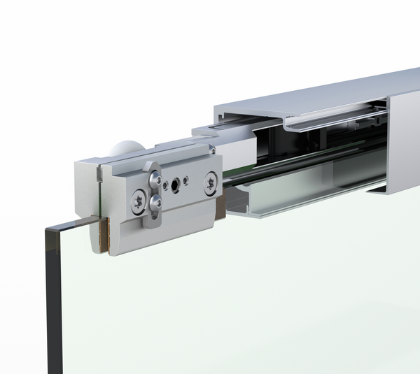 MasterTrack® ST sliding door set corner shower