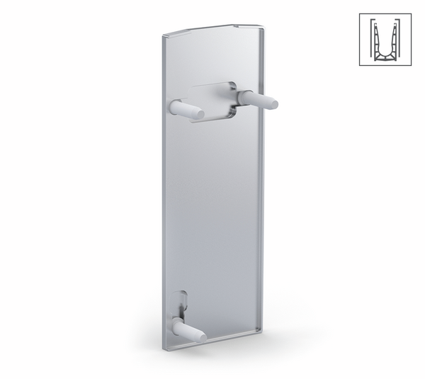 Embout VetroMount® pour profilé latéral Y